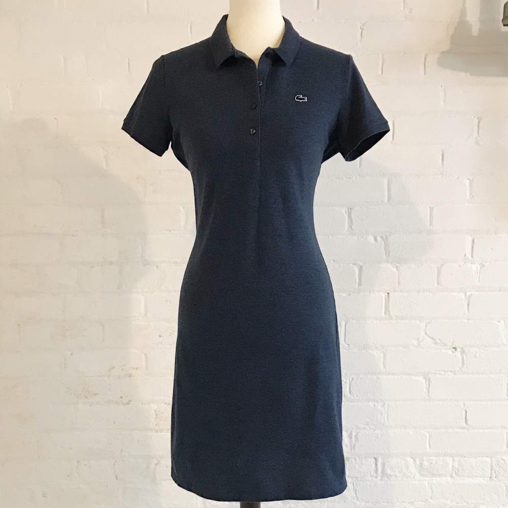 ❤️- Lacoste Slim Fit Mini Piqué Polo Dress size 40
